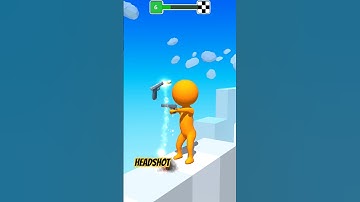 Headshot In Gun Sprint Game Gameplay  Short Video #shorts