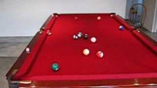 Shooting pool