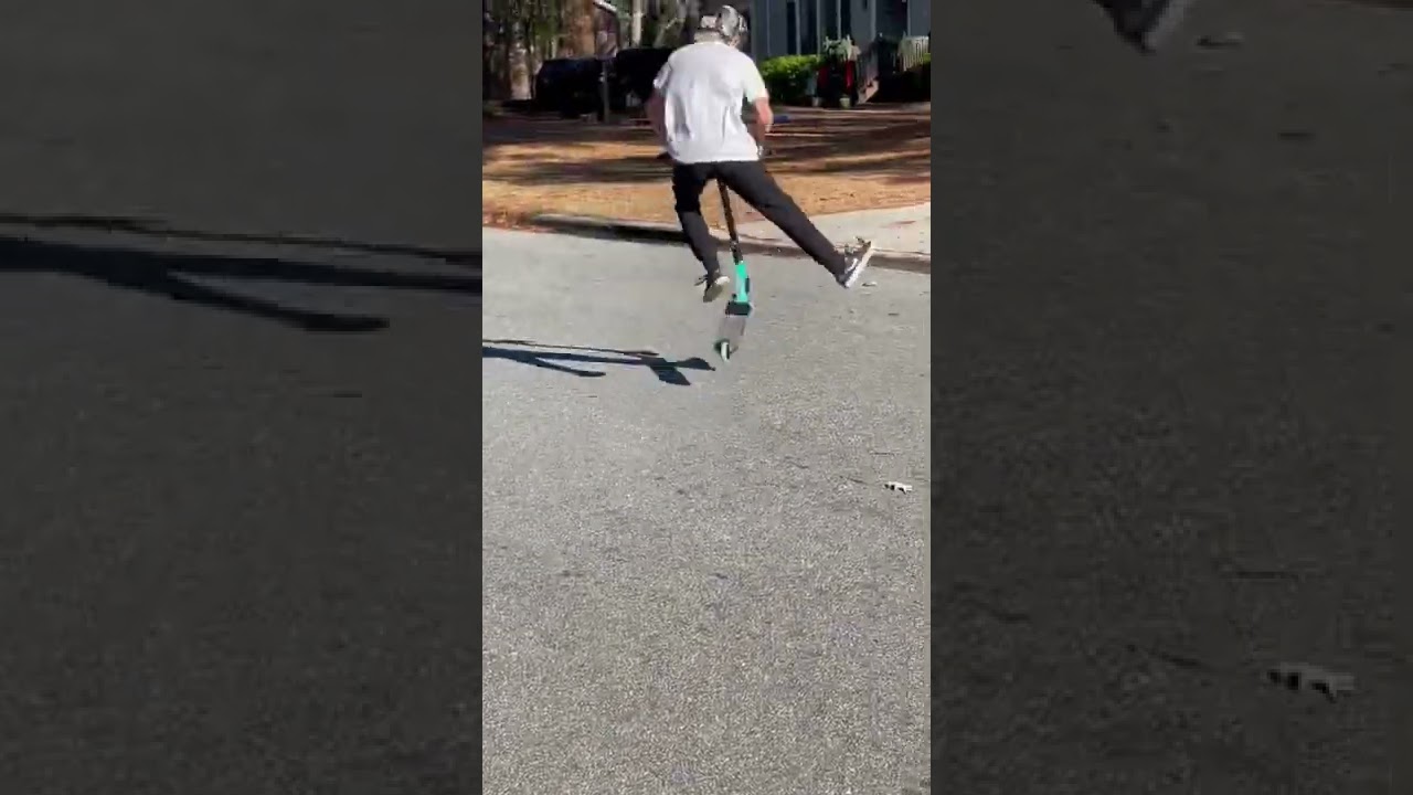 My first double whip flat…