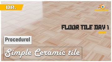 Ceramic Floor Tile shader Blender 2.83