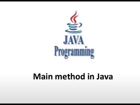 JAVA main Method Explained | Java Main concept | Main method in Java ...