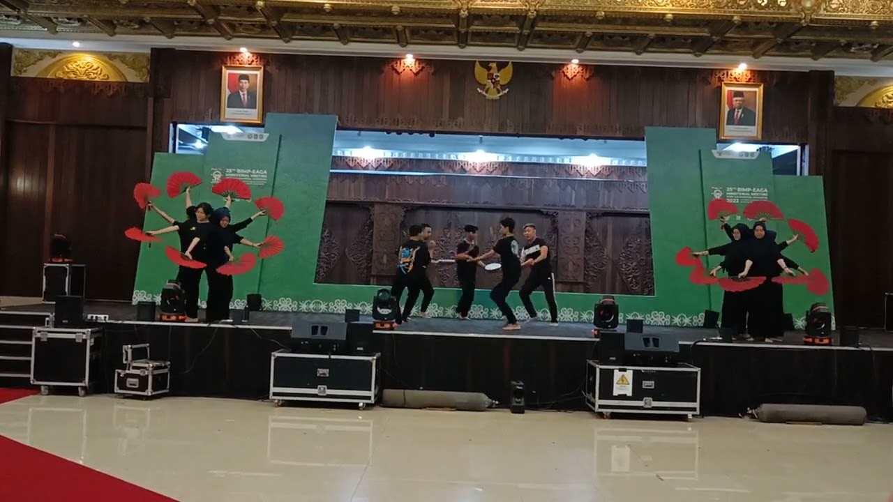 Rehearsal Tari Kidangna - Sanggar Andari (Pendopo Gubernur Kalimantan Barat)