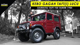 DAIHATSU TAFT F50 TAHUN 1984 | INI KEBO GAGAH TAPI LUCU!!! | REVIEW INDONESIA