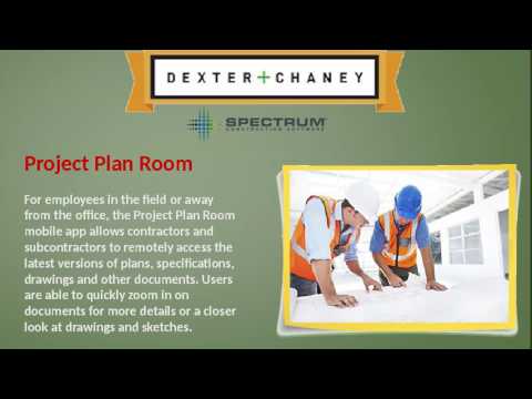 Dexter + Chaney: Spectrum Construction Software