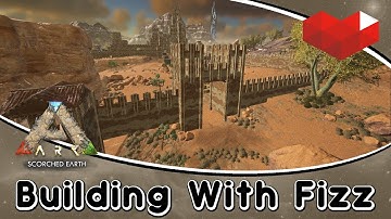 ARK: Building w/ Fizz Live :: Step by Step Desert Villa Base Part 6