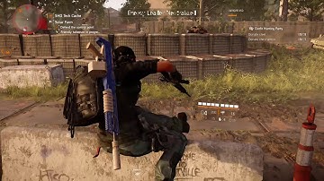 The Division 2: Capturing a Control Point Gameplay