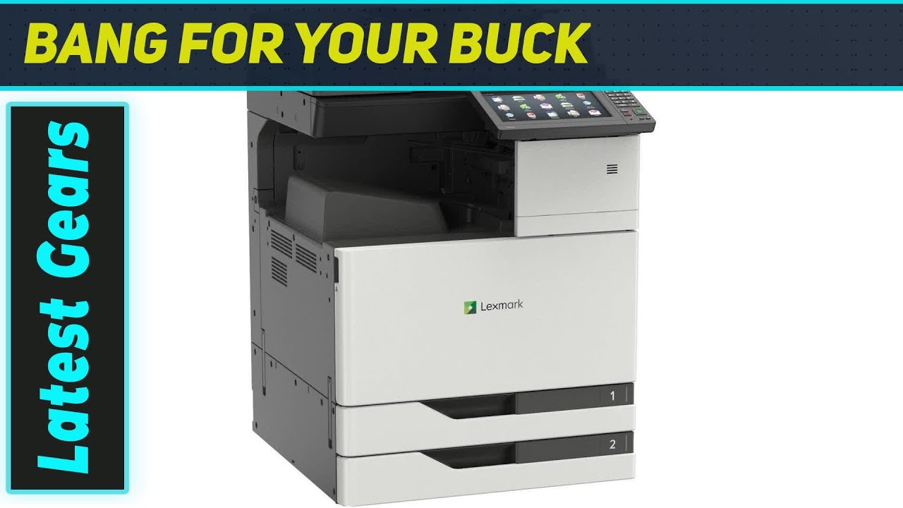 Lexmark CX922de: The Ultimate Large Format MFP