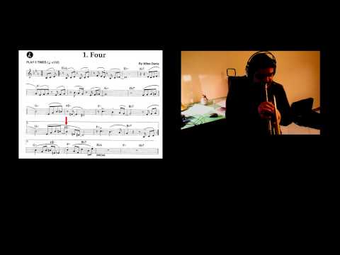 trumpet-lesson-jazz-tutorial-four-miles-davis-how-to-play-theme