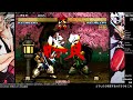 Samurai Shodown Neogeo Collection: Samsho3, Arcade Level 4, Haohmaru(slash). Prep. for VS. Shizumaru