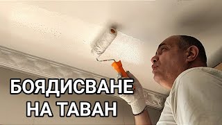 видео: Боядисване на таван с латекс! Метод на работа и някои тънкости в майсторлъка. Стълба, валяк и боя... картинка: Боядисване на таван с латекс! Метод на работа и някои тънкости в майсторлъка. Стълба, валяк и боя...