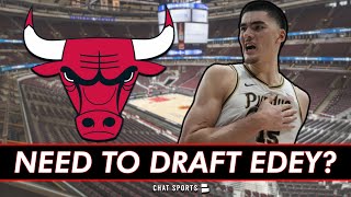 The Chicago Bulls NEED To Draft Zach Edey In The 2024 NBA Draft