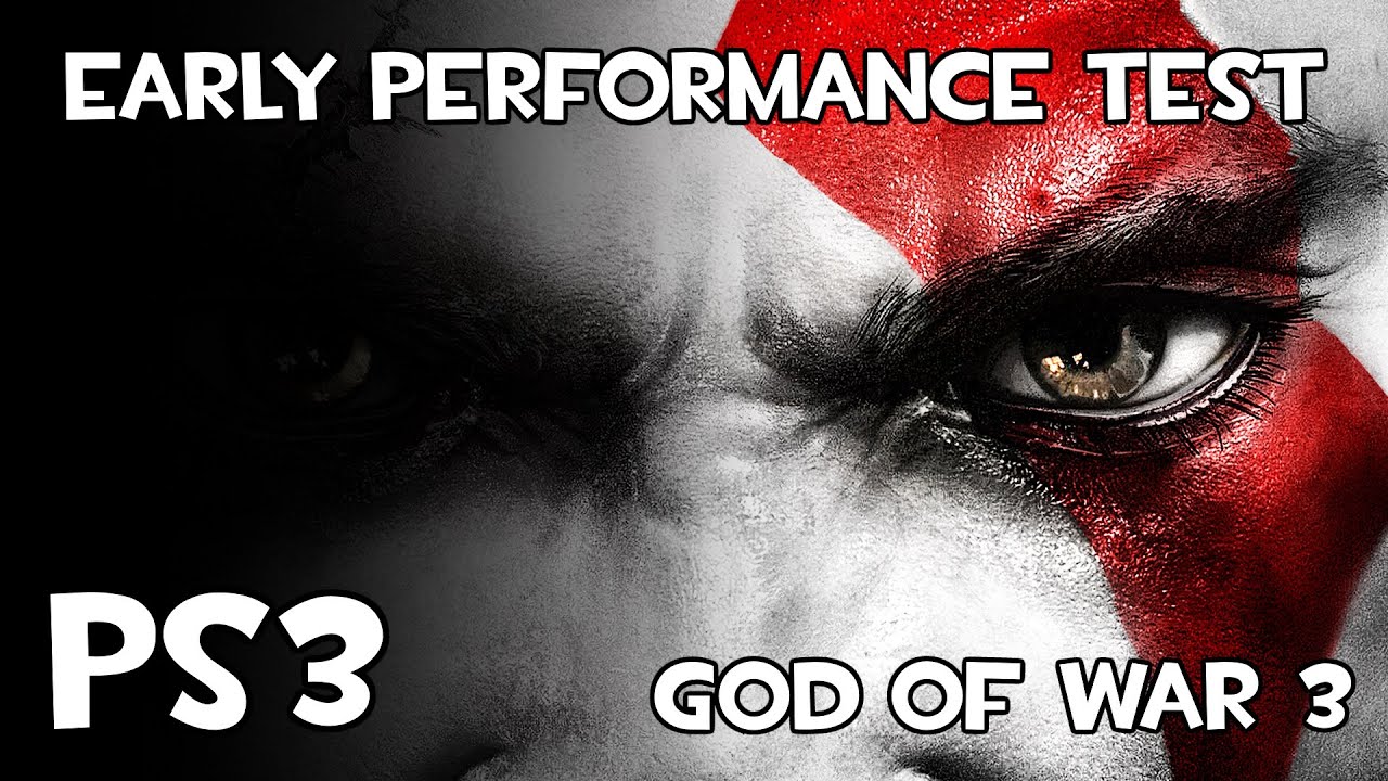 [PS3] God of War 3 - Early Performance Test - YouTube