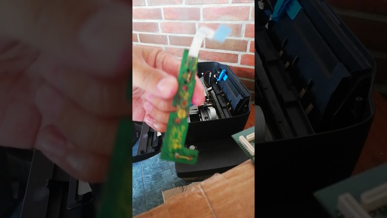 HP deskjet GT 5810 printer full dismantle YouTube