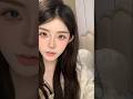 beautiful Korean girl makeup tutorial #makeup #viral #makeuptutorial #fypシ