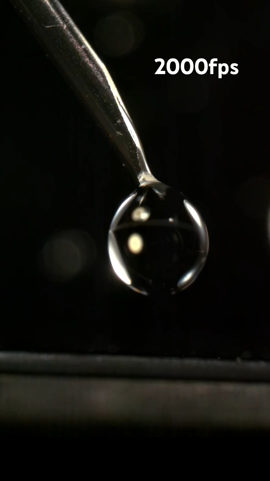 Invincible water. The Leidenfrost Effect. Macro. Slow Mo.  #shorts #slowmo