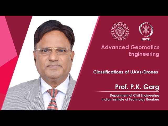 Lecture 36: Classifications of UAVs/Drones