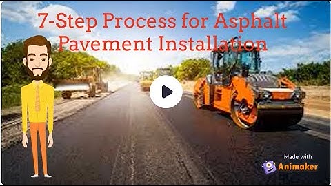 7-Step Process for Asphalt Pavement Installation