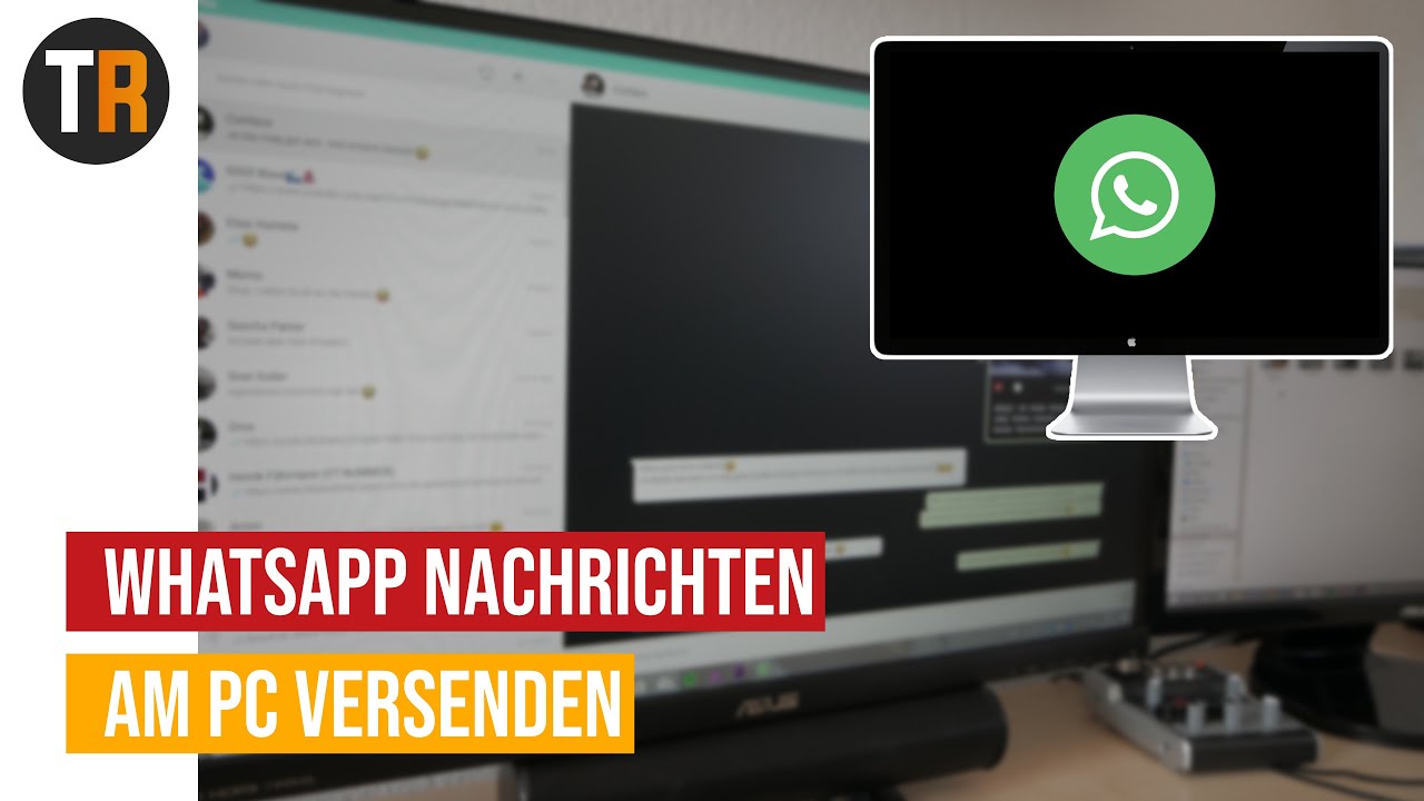 WhatsApp Nachrichten am PC verschicken | Tutorial - YouTube