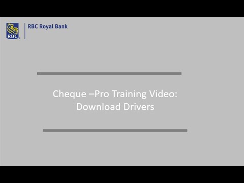 Cheque -Pro Download Drivers