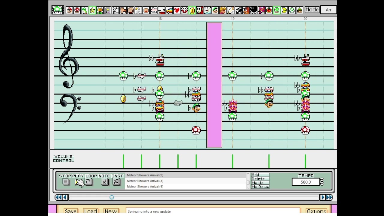 Mario Paint | Meteor Shower's Arrival - Kirby and the Forgotten Land + Star-Crossed World
