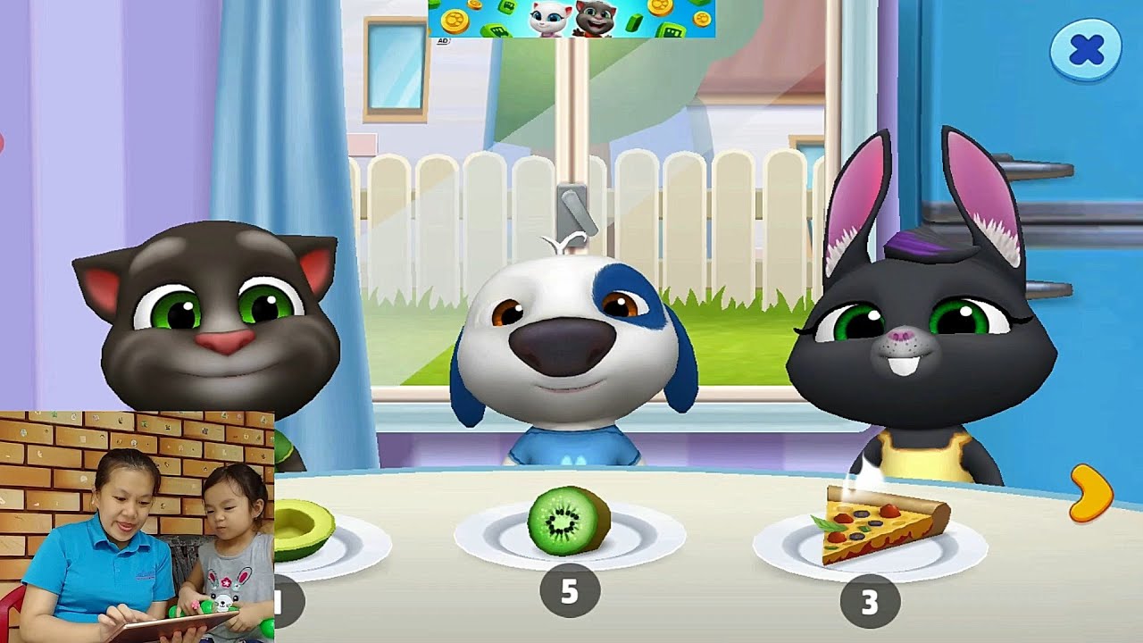 2 mẹ con Xí Muội chơi game My Talking Tom Friends 🐱 Muội Vlog 🐱 Mẹ Xí Muội Tập 177 💖