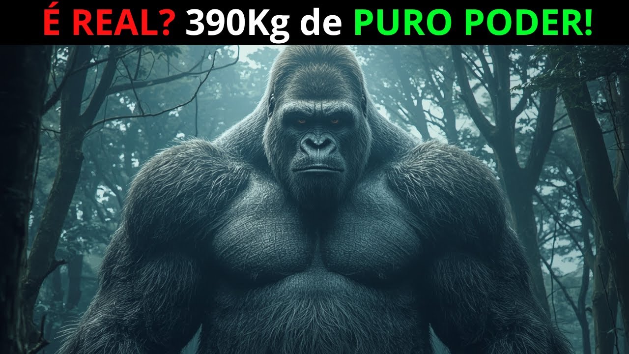 Esse Gorila é REAL? O Maior do Mundo Foi Registrado! - YouTube
