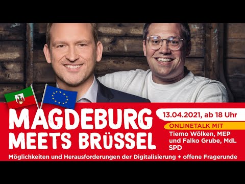 Magdeburg meets BrÃ¼ssel: MÃ¶glichkeiten und Herausforderungen der Digitalisierung