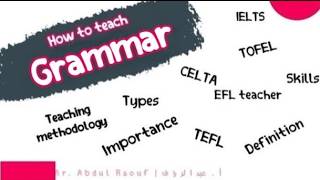 How to Teach Grammar: Deductive vs Inductive Method | English with Raouf