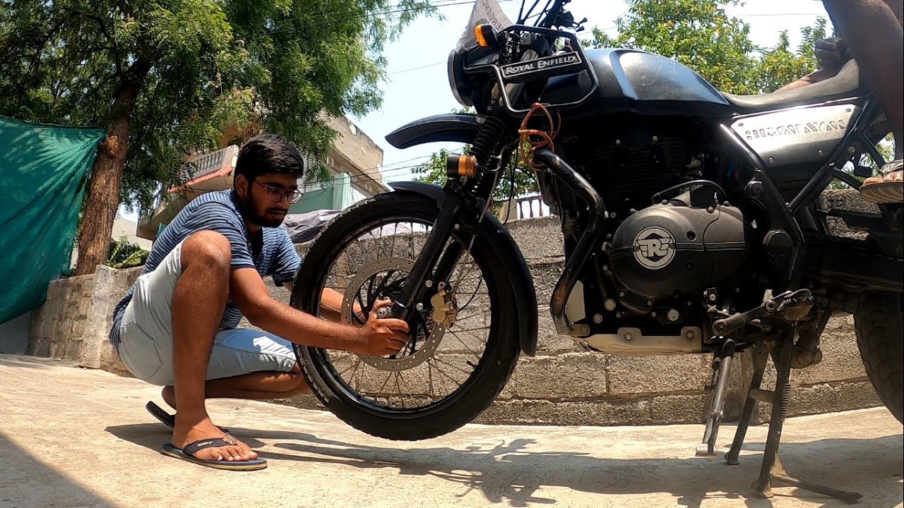 DIY | How to check Wheel bearings and Cone set of your motorcycle - YouTube