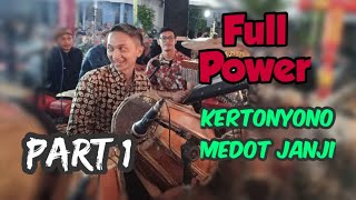 THATIT PAKSI FULL POWER Part 1 { LAGU KERTONYONO }  KENDANG CAM