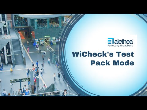 WiCheck Test Pack Mode
