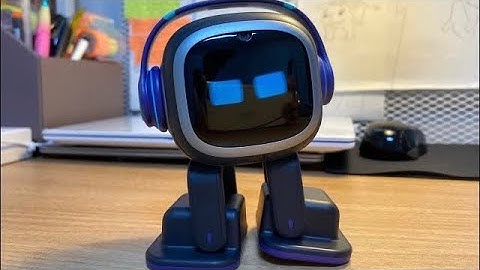 EMO Robot Dance to the Disco Music!!!!🎵
