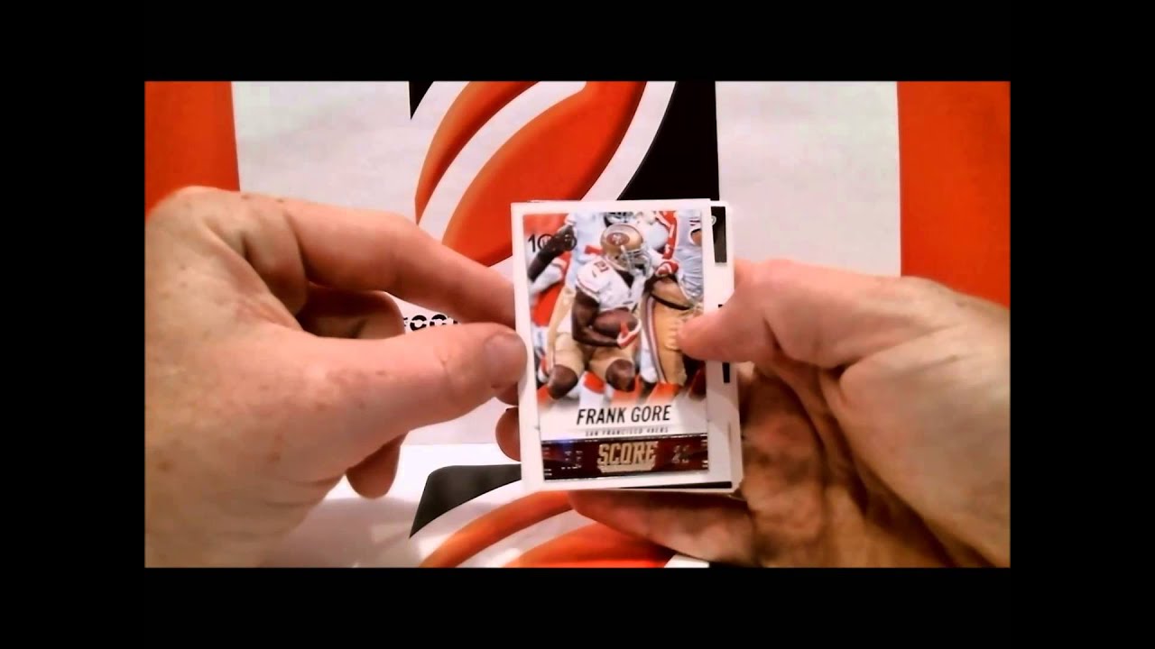 2014 Panini Score Football Card Pack Opening + Giveaway YouTube