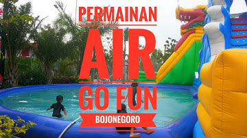 Permainan Air di Go Fun Bojonegoro