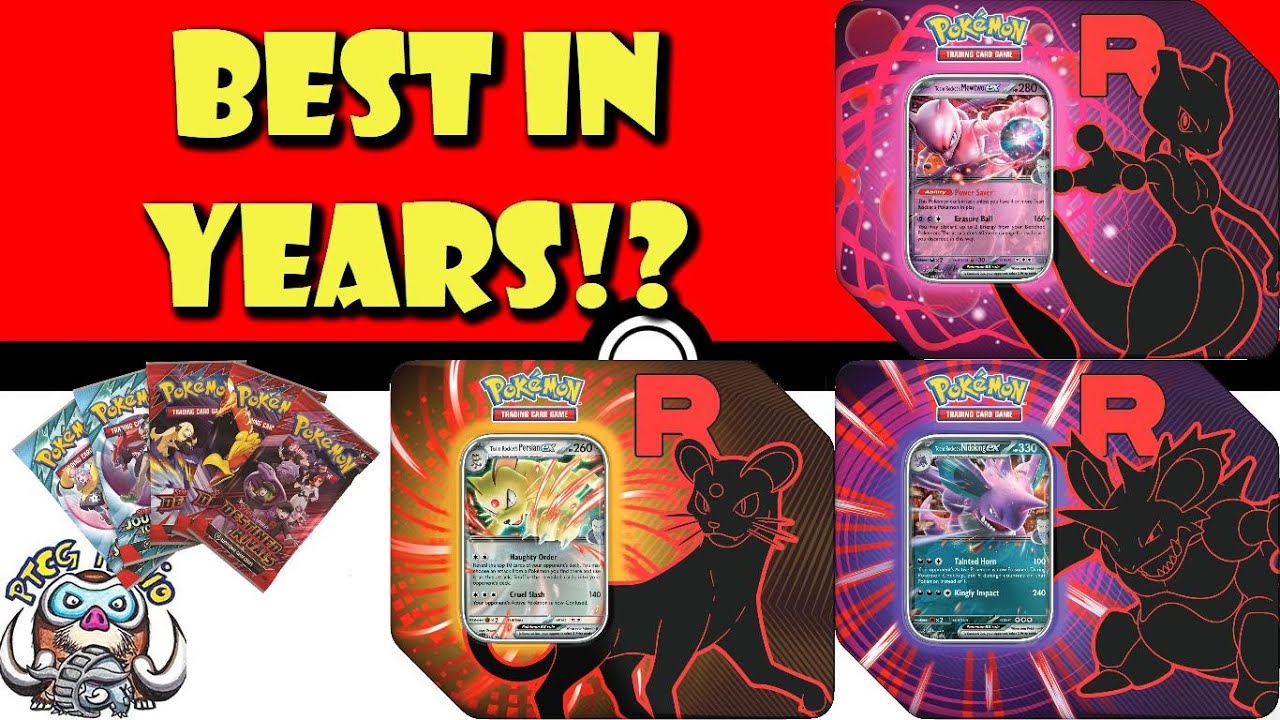 Team Rocket Pokmon TCG Tins Revealed! Best Tins in Years!? Broken Pack Selection (Pokemon TCG News) Team Rocket Pokmon TCG Tins Revealed! Best Tins in Years!? Broken Pack Selection (Pokemon TCG News)