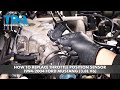 How to Replace Throttle Position Sensor 1994-2004 Ford Mustang 38L V6