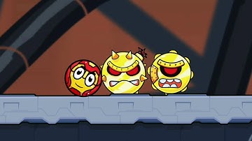 Bounce Ball 6 Red Bounce Ball Hero Boss Fight All Levels 55 Gameplay Walkthrough Part 8