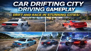 Car Drifting City Driving Game Gameplay | Ultimate City Drift Challenge 🚗💨 screenshot 5