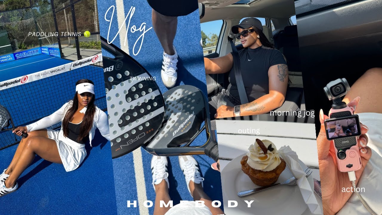 Morning jog// Eating out// paddling tennis// car wash visit &more #vlog #southafricanyoutuber 