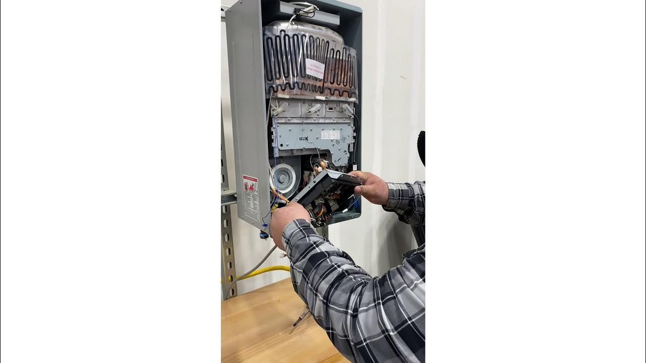 Removing and Replacing the Water Control Valve in a Rheem Tankless