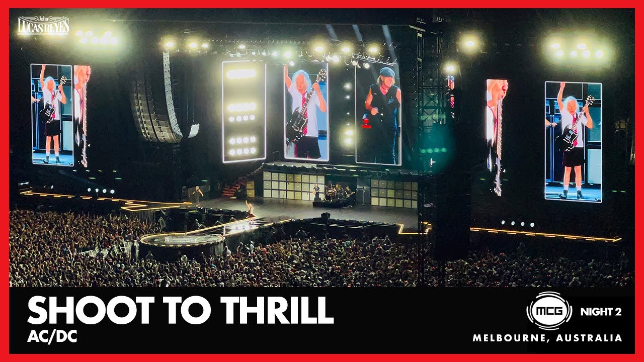AC/DC - Shoot to Thrill - Live in Melbourne 2025 - YouTube