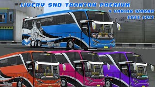 SHARE LIVERY SHD TRONTON PREMIUM 4 VARIAN WARNA FREE EDIT