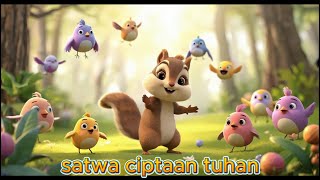 Cit cit cuit burung bernyanyi – Lagu Anak Indonesia | Animasi 3D Ceria | Nadzira Syafa H
