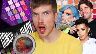 Mixing EVERY YouTuber's Eyeshadow Palette