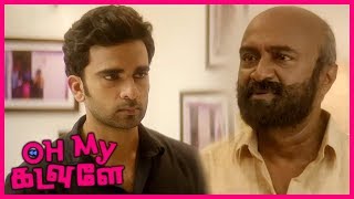 Oh My Kadavule Emotional Scene | Ashok Selvan learns about MS Baskar's past | Ritika Singh