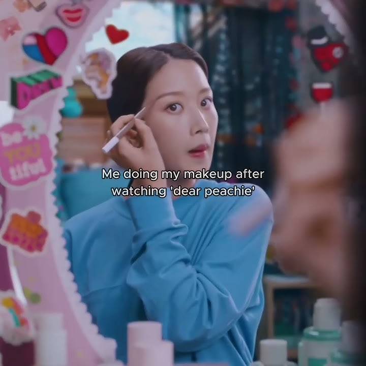 Discovering True Beauty Vibes with Dearpeachie | #KDrama #MoonGaYoung