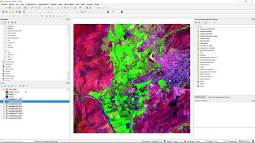Crear combinaciones de bandas espectrales en QGIS