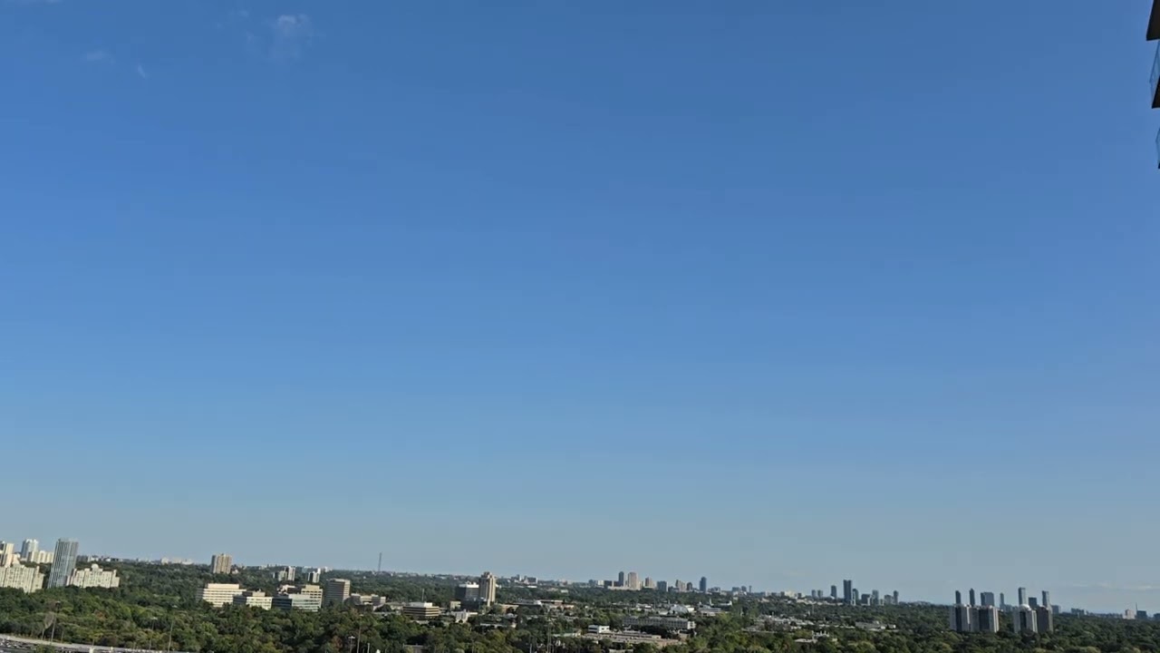 Toronto Sky October 1, 2025