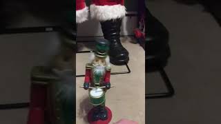 Gemmy drumming Nutcracker