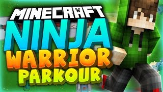 AMERICAN NINJA WARRIOR!! (Minecraft SOLO Parkour) screenshot 5
